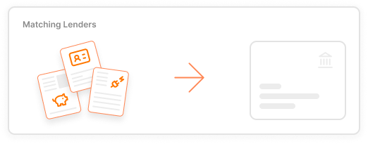 Step 05: With your approval, your adviser submits your application to matched lenders on your behalf.